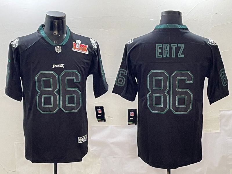 Men Philadelphia Eagles #86 Ertz Black Classic 2025 Nike Limited NFL Jersey style 3->philadelphia eagles->NFL Jersey